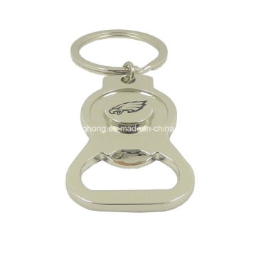 Zinc Alloy Bottle Opener Keychain